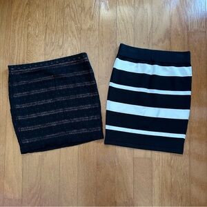 Forever 21 Black Pencil Skirts Bundle